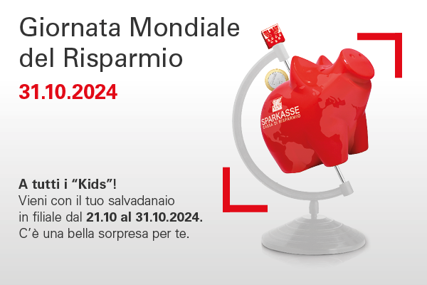 Il 31 ottobre 2024 si celebra la 100a Giornata Mondiale del Risparmio!
