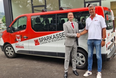 Nuovo pullmino per lo Sportclub Merano