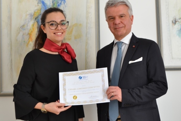 Premio RIFET a giovane collaboratrice Sparkasse