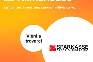 Klimahouse 10-11/09/21: Sparkasse sarà presente con un proprio stand informativo