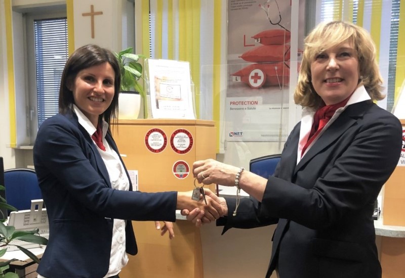 Cassa di Risparmio: Avvicendamento nella filiale presso l’ospedale di Bolzano