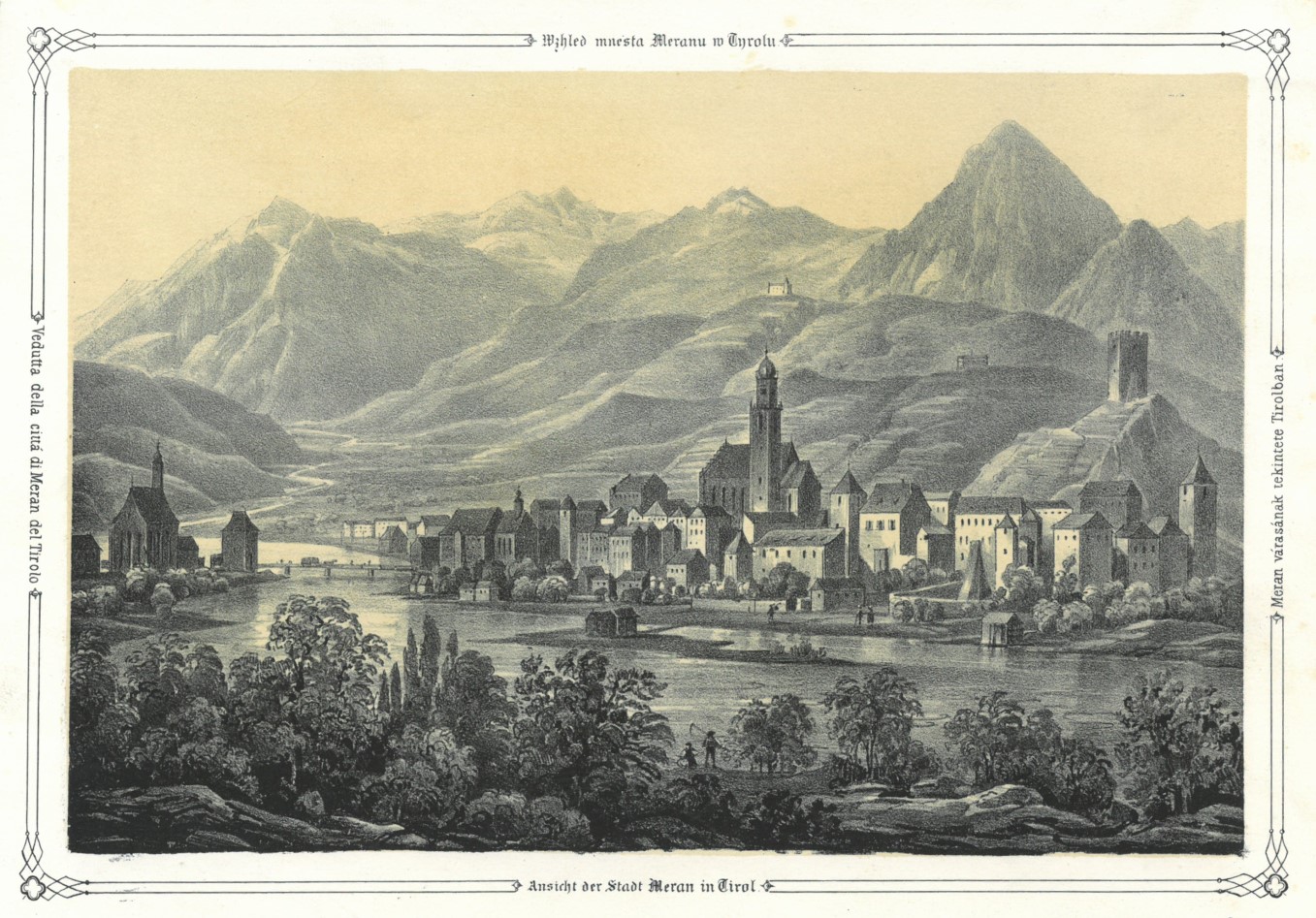 immagine antica Merano