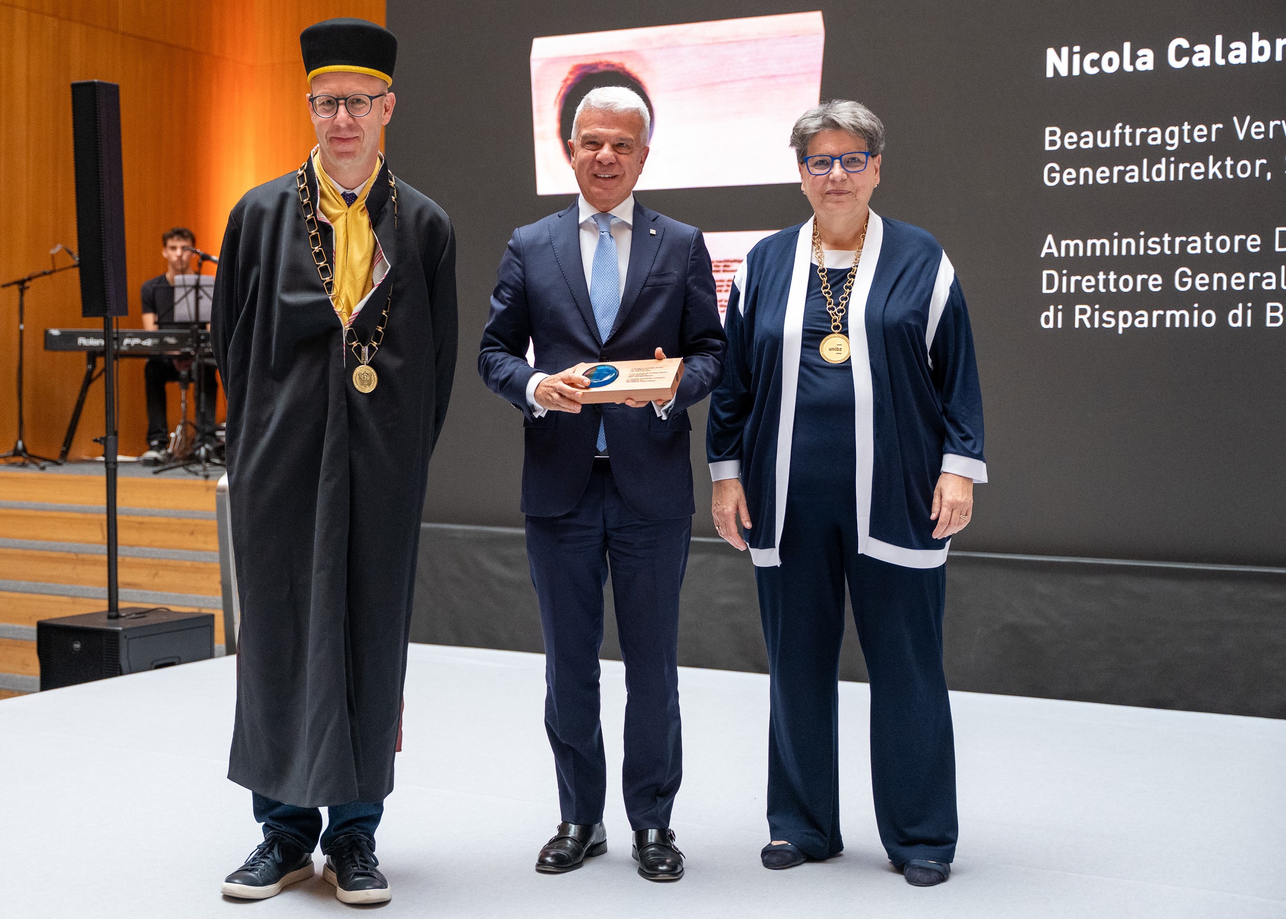 Conferito alto riconoscimento al CEO Gruppo Sparkasse, Nicola Calabrò