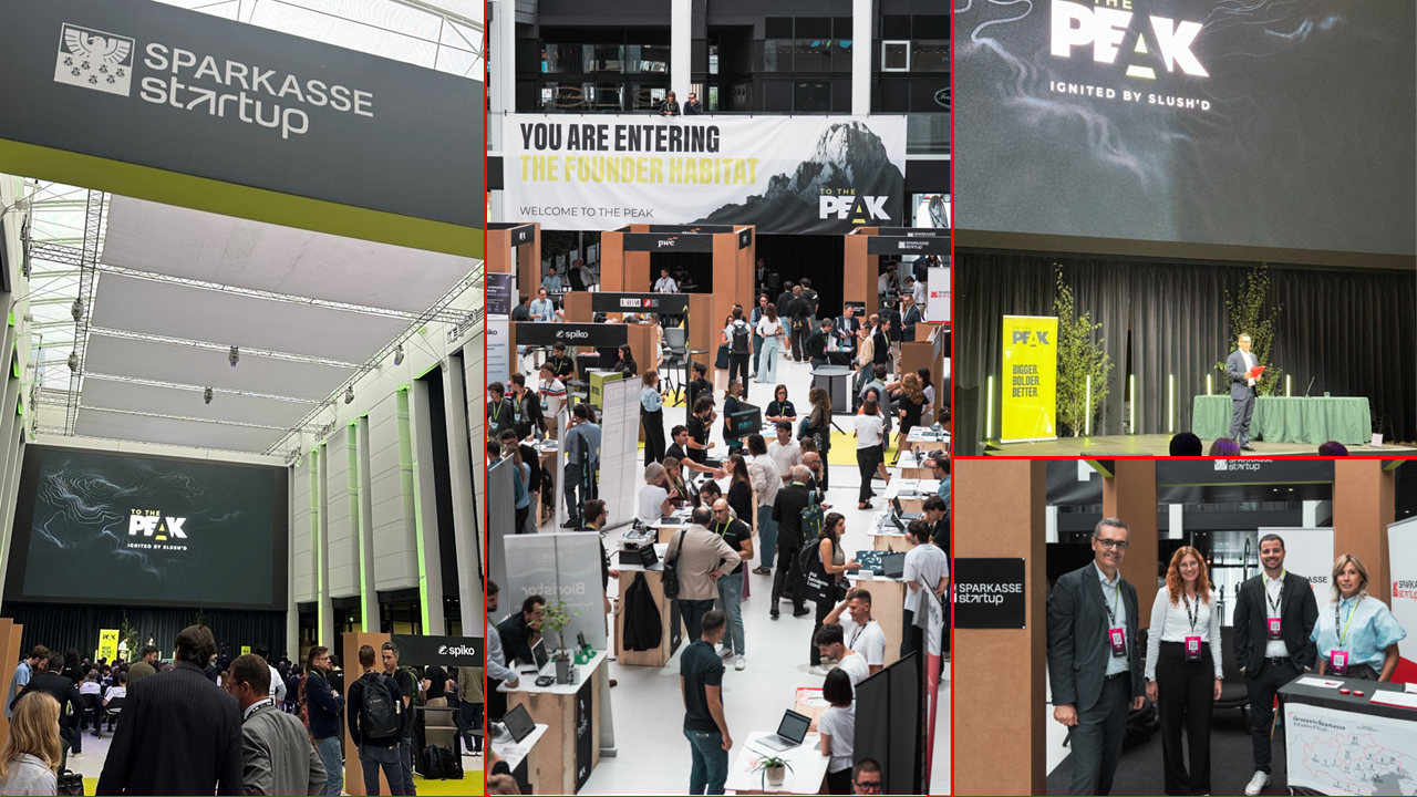 Sparkasse Startup presente a To The Peak 