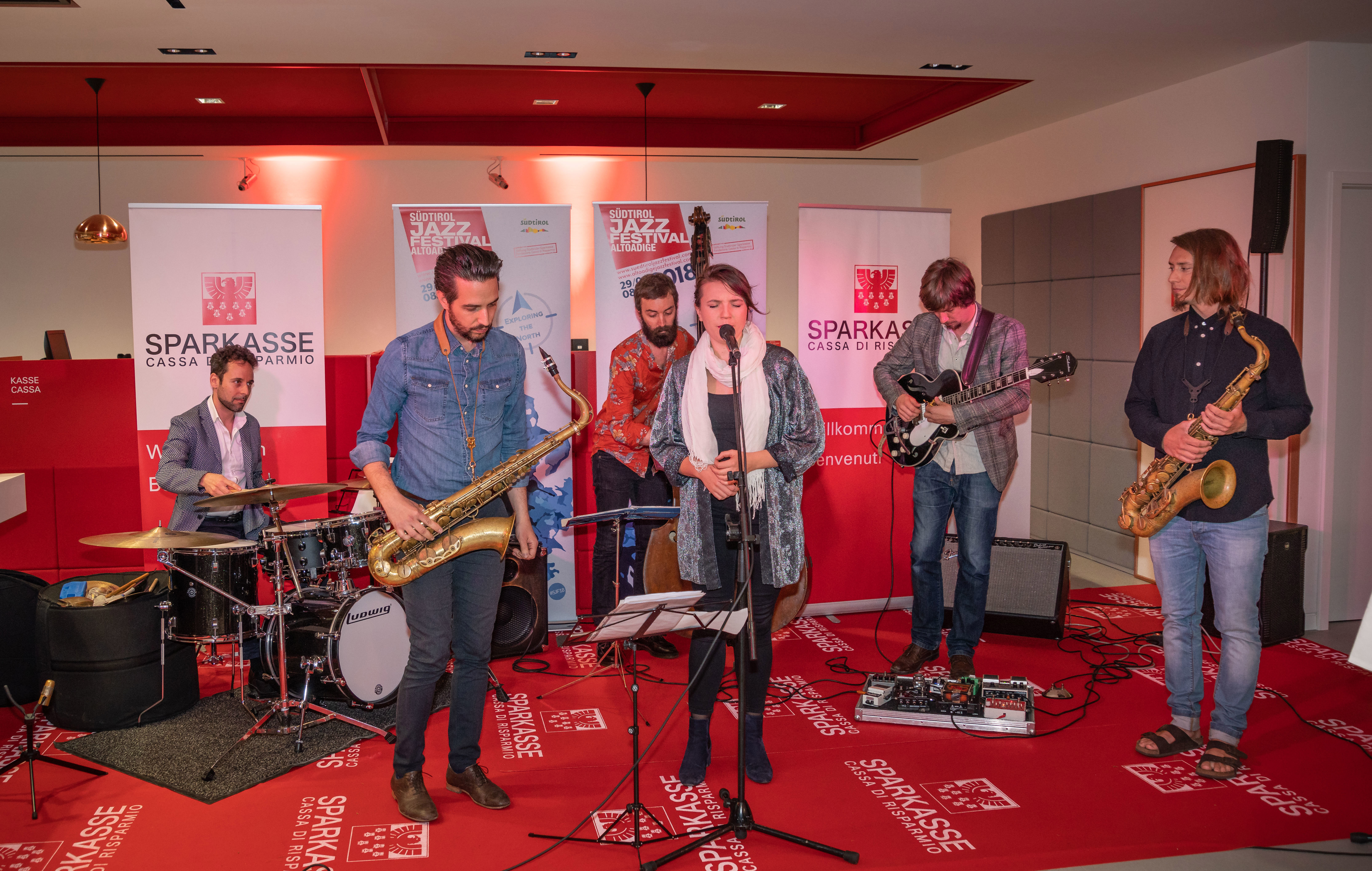 Jazz & Wine nella Sparkasse a Bolzano