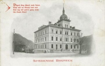 Sparkasse Brunico anno 1915