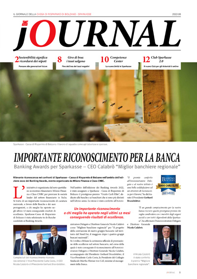 Importante riconoscimento per la banca