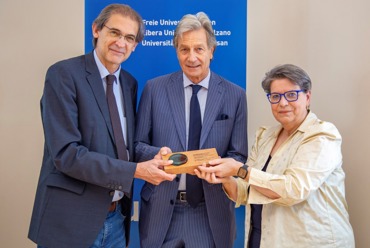 Medaglia di benemerito conferita al Presidente Brandstätter