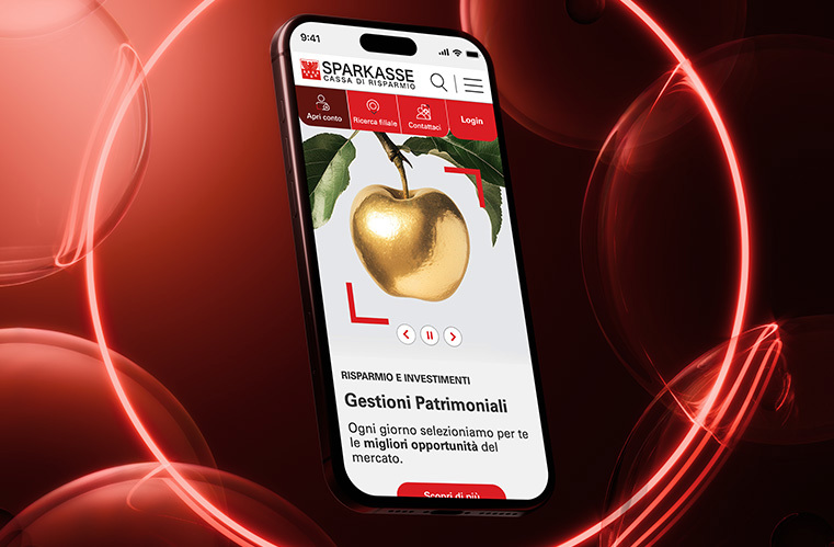 Online il nuovo sito Sparkasse: più accessibile, integrato e orientato al futuro