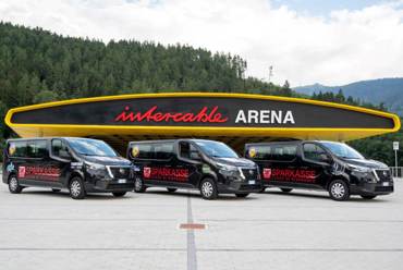 Pulmini targati Sparkasse per l'ASD Hockey Club Val Pusteria Junior