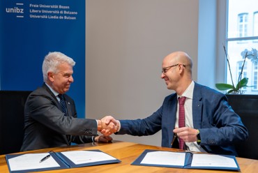 Rinnovata la consolidata partnership con UniBz: Sparkasse sostiene giovani talenti