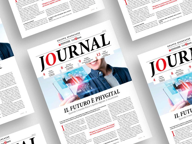 Interviste esclusive e tante novità nella prima edizione della rivista del Gruppo Sparkasse!