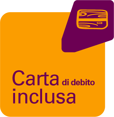 Carta di debito inclusa