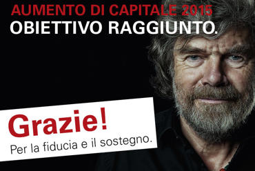 Concluso con successo l'aumento di capitale della Cassa di Risparmio di Bolzano