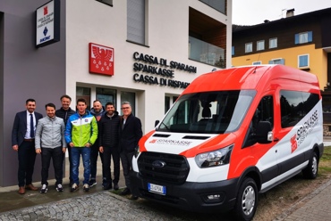 Nuovo pullmino per lo Ski Team Alta Badia
