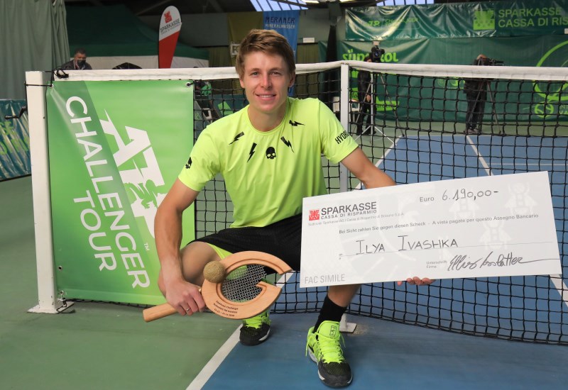 Ilya Ivashka vince lo Sparkasse Challenger Val Gardena