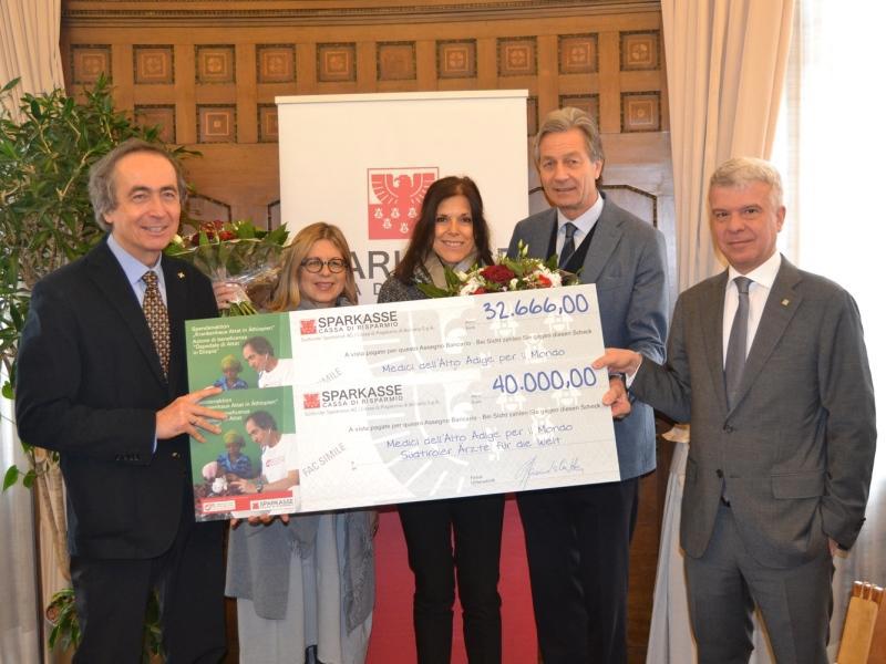 40.000 euro donati - un importante aiuto alle persone bisognose in Etiopia