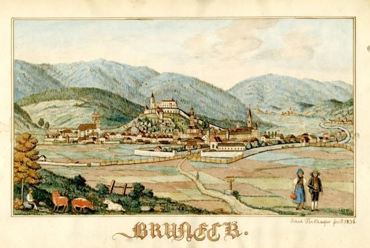 La città di Brunico e la sua Cassa di Risparmio