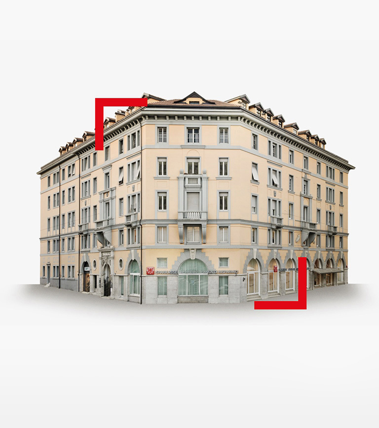 Sparkasse academy, centro congressi e formazione professionale, offre sale multifunzionali