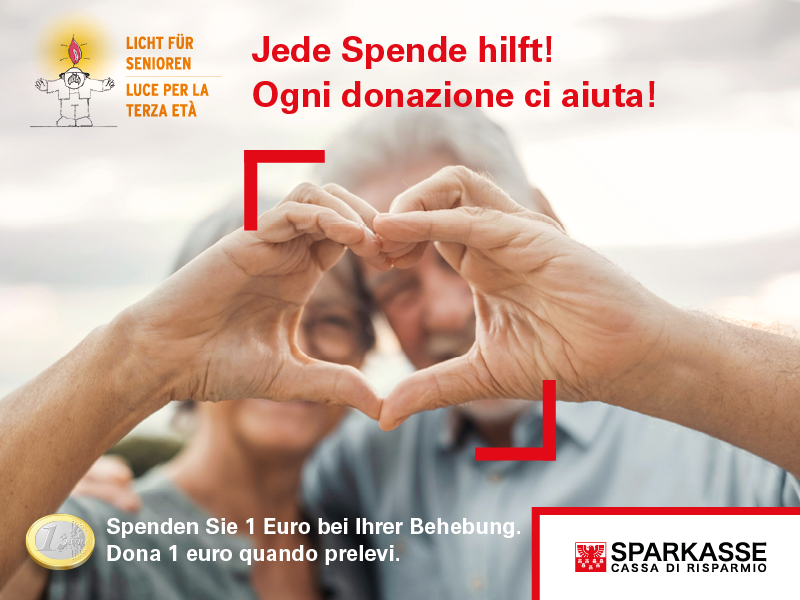 Azione di beneficenza a favore dell’associazione “Luce per gli anziani”