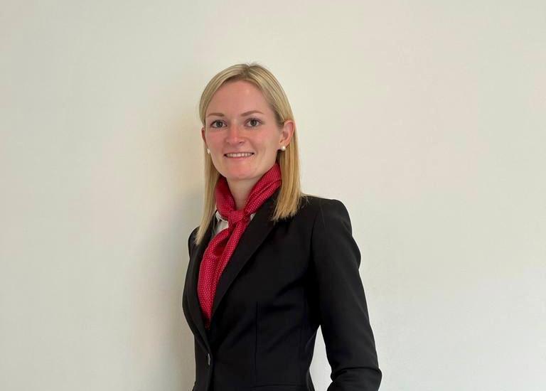 Katrin Kuen alla guida della filiale in Val Passiria