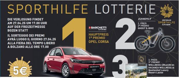 Sporthilfe & Sparkasse insieme per sostenere giovani talenti