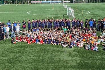 Über 150 Kinder beim „Sparkasse Kids Day“ dabei!