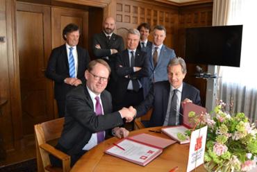 Siglata collaborazione transfrontaliera