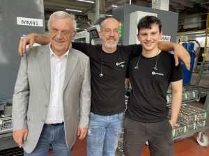 Padre Herbert, il figlio Jörg e il nipote Ruben