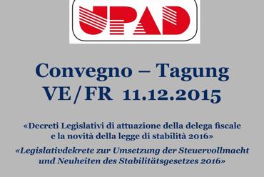 Novità nella Legge di stabilità 2016