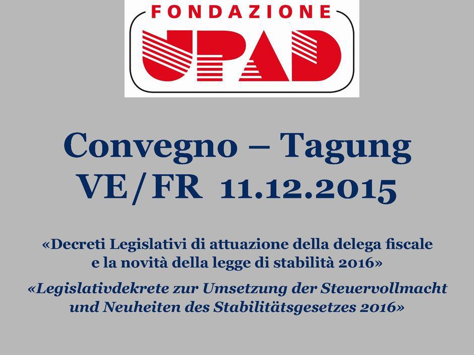 Novità nella Legge di stabilità 2016