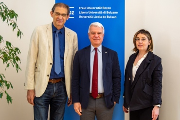 Si intensifica la partnership tra Sparkasse e la Libera Università di Bolzano
