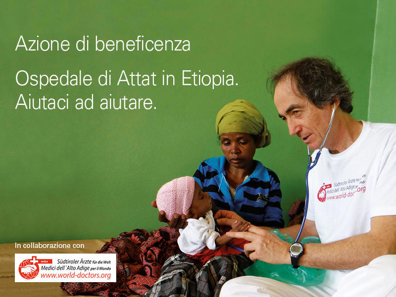 Cassa di Risparmio e Medici dell’Alto Adige: parte l’azione di beneficenza