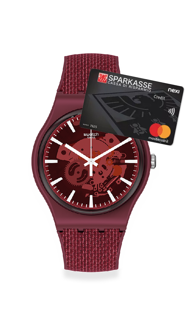 Come attivare la tua carta Sparkasse di Nexi a SwatchPAY!