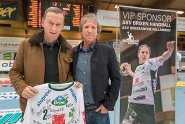 Sparkasse VIP-Sponsor dell’SSV Bressanone pallamano