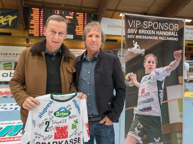 Sparkasse VIP-Sponsor dell’SSV Bressanone pallamano