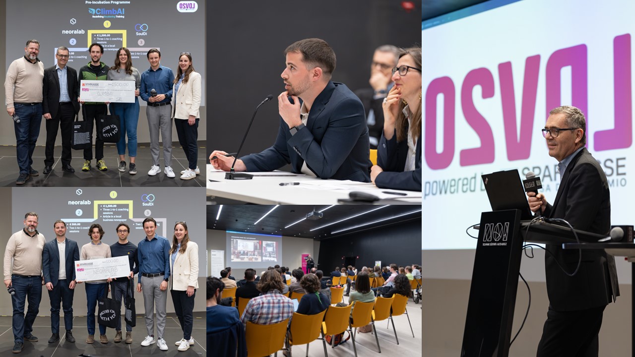 LDV20–Sparkasse sostiene le startup al Demo Day del NOI Techpark