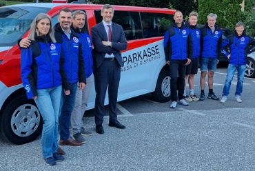 Nuovo pullmino per la società sportiva RG Wipptal nell'Alta Val d'Isarco