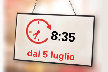 A partire dal 5 luglio. Un nuovo concetto di servizio nella tua Filiale. Più tempo da dedicarti per la consulenza!