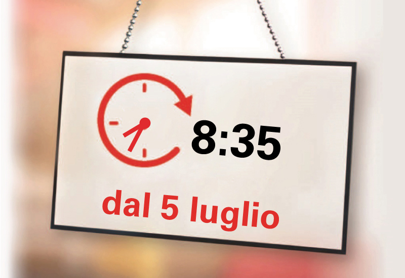 A partire dal 5 luglio. Un nuovo concetto di servizio nella tua Filiale. Più tempo da dedicarti per la consulenza!