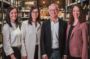 Günther Maier con la moglie e le sue 2 figlie