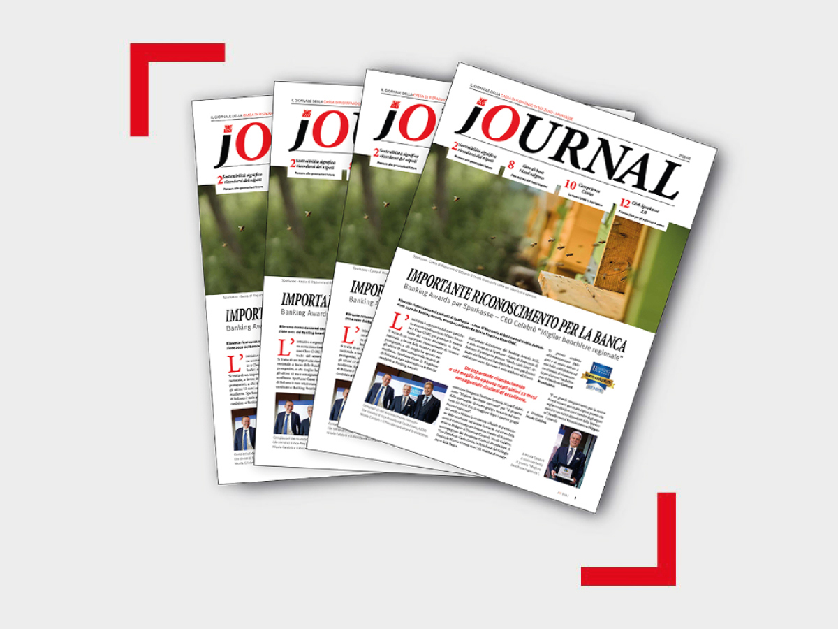 E` uscita la nuova edizione del JOURNAL