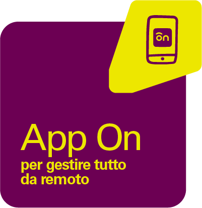 App ON per gestire tutto da remoto