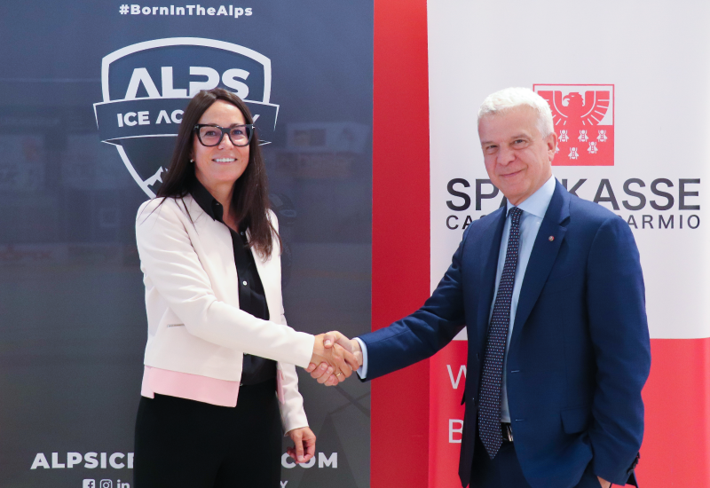 Alps Ice Academy e Sparkasse siglano importante accordo di partnership