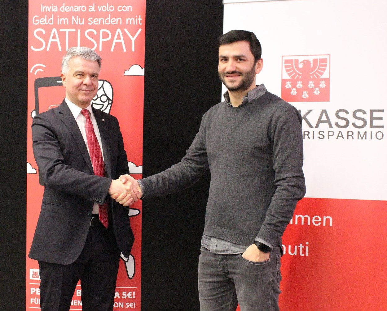 SPARKASSE sceglie SATISPAY: la nuova alternativa ai sistemi di incasso/pagamento