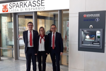 La Cassa di Risparmio apre una nuova filiale presso l’ospedale di Merano