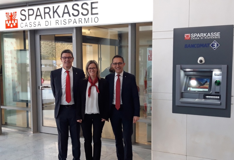 La Cassa di Risparmio apre una nuova filiale presso l’ospedale di Merano